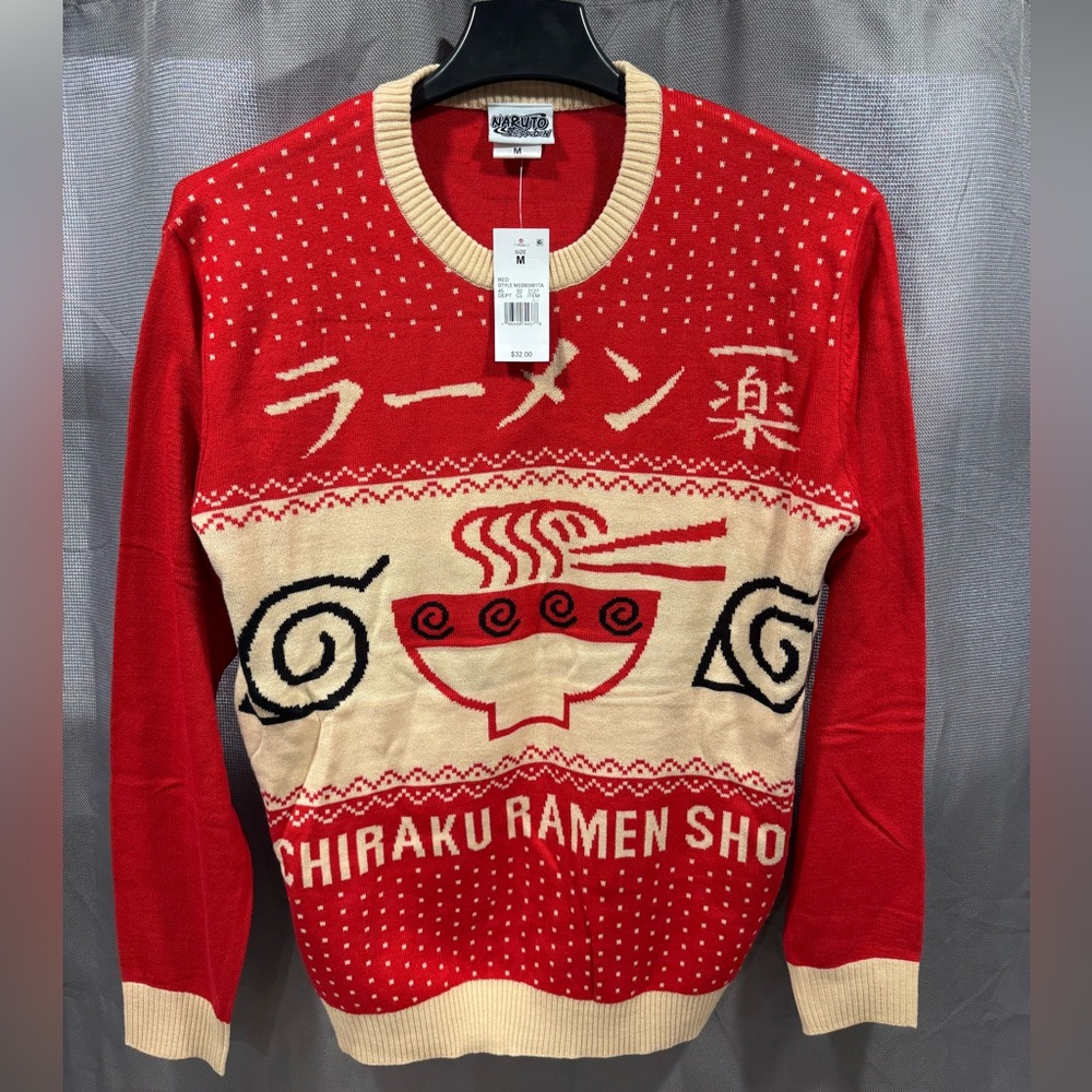 Naruto Ramen Graphic Crewneck Sweater